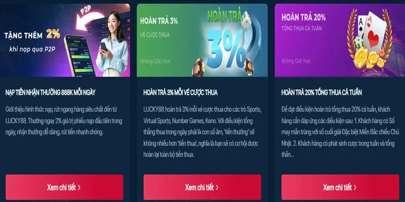 Hoàn trả hàng ngày mc876 link mới